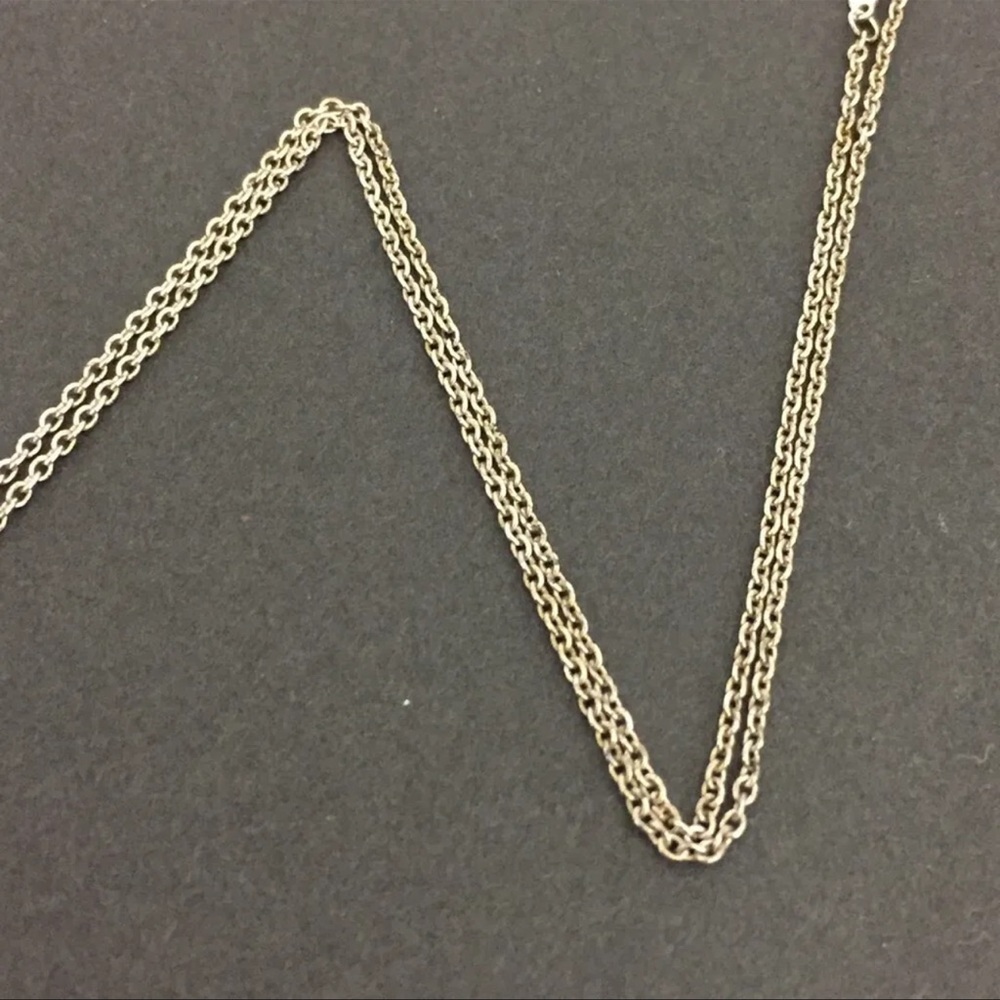 Tiffany&Co. Silver 925 1837 Triple Circle Pendant Necklace - Picture 6 of 9